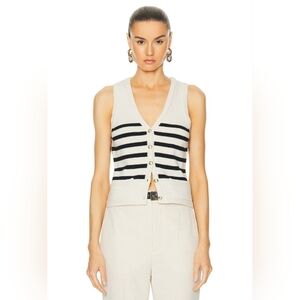 L'Academie by Marianna Calanth Striped Vest